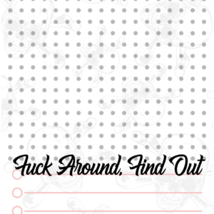 Fafo | Naughty Notes Notepad
